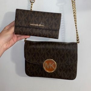 MK purse and wallet